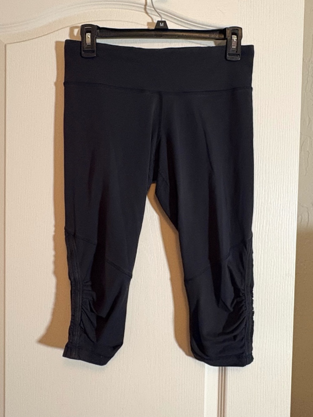 Lululemon Run for Your Life crop leggings in black